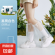 出行必備?晴雨兩用簡約隔熱雙人雨傘防紫外線遮陽防曬傘自動大號 高邦加厚雨鞋套10只（透明色）