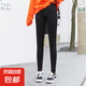 【可外穿】莫代爾打底褲秋冬外穿加絨加厚中腰保暖顯瘦秋褲 黑色（莫代爾加絨） L 【 80--110斤】