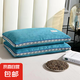 中式古韻刺繡雙邊100%全蕎麥雙邊枕頭純蕎麥皮頸椎枕成人睡覺(jué)枕頭 全蕎麥亞麻枕-淺綠 約55*35CM單只裝/100%純蕎麥枕