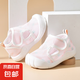 【夏季學(xué)步鞋】男女1-3歲8個(gè)月網(wǎng)眼網(wǎng)鞋嬰兒鞋子防滑寶寶夏季款 粉紅色 15