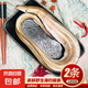 新漁姐 東海直發(fā)水產(chǎn)海釣冷凍特大新鮮海鰻魚 (無冰)  1kg/條 海釣鰻魚 (無冰)  1kg/2條