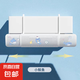 可伸縮空調(diào)擋風(fēng)簾空調(diào)擋風(fēng)板格力美的海爾空調(diào)通用款免安裝防冷風(fēng)直吹高品質(zhì)空調(diào)防風(fēng)罩遮風(fēng)罩 小鯨魚圖案【三合一可伸縮】