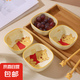 迪士尼正版小食碟清倉便攜精致可愛風(fēng)家庭餐具女生學(xué)生兒童宿舍碟 3.75英寸方碟云朵維尼D款 1個
