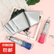 學(xué)生可愛雨傘折疊手動(dòng)傘晴雨兩用防曬防紫外線太陽(yáng)傘折疊遮陽(yáng)傘 銀膠系列+7骨不防曬-顏色隨機(jī)a 手動(dòng)