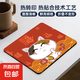 小號鼠標(biāo)墊方向可愛呆萌小動物圖案女生電腦桌墊學(xué)生書桌辦公桌墊 招財貓 尺寸260*210*2mm