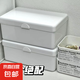 京東物流 平價(jià)奶白盒收納盒翻蓋收納盒學(xué)生發(fā)飾首飾盒收納儲(chǔ)物箱 白色翻蓋盒子 18*11*7