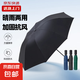 爆款雨傘加大雨傘男女商務(wù)傘大號格子折疊雨傘雙人三人晴雨傘 【純色隨機(jī)顏色】7骨無黑膠