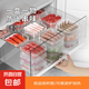 【10只裝】冰箱保鮮盒食品級冷凍收納盒微波爐飯盒便當(dāng)盒學(xué)生 可冷凍收納盒 3個(gè)裝 350ml