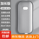 國(guó)標(biāo)充電熱水袋加長(zhǎng)頸部安全防爆貼熱敷暖水袋暖手寶電熱寶暖電暖袋手袋暖腳暖床大姨媽神器 【國(guó)標(biāo)防爆】淡素灰（特大號(hào)加厚）-嬰兒絨 加長(zhǎng)款