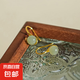 925銀和田玉耳鉤女新款氣質(zhì)減齡裝飾復(fù)古耳墜送女友媽媽生日禮物 和田玉耳鉤一對(duì)+品牌禮盒