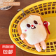 可愛創(chuàng)意薯?xiàng)l漢堡公仔掛件背包情侶款毛絨掛飾少女車鑰匙扣小玩偶 吐司