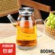 【全網(wǎng)熱銷】高硼硅刻度油壺加厚玻璃油壺不滴油不掛壁家用耐高溫 （單只裝）800ml