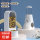 倉(cāng)鼠飲水器自動(dòng)喂食器套裝大容量水壺防打翻金絲熊喝水器倉(cāng)鼠用品 倉(cāng)鼠喂食喂水器套裝