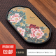 創(chuàng)意吸水茶盤干泡臺(tái)茶道茶托盤功夫茶具配件 海棠