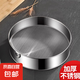 篩子面粉篩家用烘焙工具篩網(wǎng)不銹鋼過濾網(wǎng)篩粉器面籮手持超細 【加厚加固款】30cm60目面粉篩