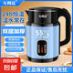 萬利達H7燒水壺熱水壺超美的電熱水壺小型恒溫不銹鋼自動斷電天藍色智能保溫款 2.5L