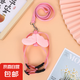 貓咪牽引繩可調(diào)節(jié)遛貓繩子可愛(ài)翅膀幼貓外出專用胸背帶寵物狗用品 粉色 S碼【建議1-7斤】