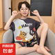 2025新款兒童睡衣夏季款卡通短袖短褲薄款大童青少年男孩家居服男 灰色杰瑞【男童短袖圓領(lǐng)套裝】 L 【L碼-建議身高160-170】
