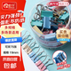 彩色長尾夾燕尾夾子鐵票夾 大號中號小號票據(jù)夾文具用品整理文件資料試卷票據(jù)固定書夾多功能桶裝 19mm/共40個【彩色1桶裝】