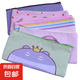 小學(xué)初中創(chuàng)意卡通帆布筆袋男孩女孩可愛零錢包文具袋學(xué)生文具兜袋 旅行青蛙款