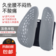 【米喬同款】人體工學(xué)腰靠腰墊辦公室椅氣動(dòng)護(hù)腰墊汽車背靠 灰色半包+升級(jí)舒適款 上下高度可調(diào)節(jié)