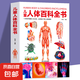兒童人體百科全書 兒童少兒百科全書幼兒讀物科學(xué)繪本故事6-10歲科普大百科書籍人體結(jié)構(gòu)造書我們的身體書 兒童人體百科全書