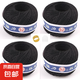 縫被子線 優(yōu)質(zhì)家用手縫棉線 diy手工針線 傳統(tǒng)粗線棉線     +18 黑色線4卷（送頂針+5枚針）