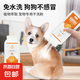 寵物免洗干洗粉 清香除臭抑菌泡沫香波沐浴露全身用品 貓狗兔通用 260ml 2瓶 寵物干洗粉-檸香型