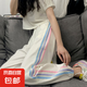 女童褲子2025新款冰絲防蚊褲兒童休閑褲夏季速干運(yùn)動(dòng)褲薄款涼涼褲 XGT-N31【白色】薄款防蚊褲 150