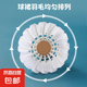 超級耐打羽毛球鵝毛專業(yè)訓(xùn)練耐用正品官方室外防風(fēng)耐打王 【比賽專用】臺纖球頭12只裝 1筒