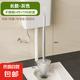 衛(wèi)生間蹲坑堵臭器廁所蹲便器便池防臭堵洞堵孔家用馬桶塞浴室神器 堵臭器長(zhǎng)款-灰色
