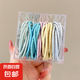 簡(jiǎn)約發(fā)圈女韓版可愛(ài)三麗鷗發(fā)夾少女超仙發(fā)卡頭繩甜美邊夾劉海夾 春天色【一盒50條】