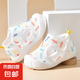 【夏清倉】寶寶學(xué)步鞋軟底防滑布鞋 米白色 16