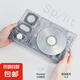 TinyL Split 便攜式 CD 播放機(jī) 柔霧白 藍(lán)牙外放床頭桌面小型音響