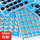 暗扣紐扣防走光隱形子母扣嬰兒寶寶衣服摁扣襯衫掀扣按扣扣子 8.5mm【50付】銀色