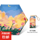扁六折超輕防曬太陽(yáng)傘女小巧便攜遮陽(yáng)雨傘晴雨兩用折疊傘 月下玫瑰