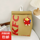 兒童麥當(dāng)勞雙肩包生日禮物斜挎包大學(xué)生上課包小學(xué)生書包百搭背包 ZW-0797#肯德基大號單包
