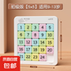 磁力數(shù)字華容道小學(xué)生滑動(dòng)拼圖益智玩具兒童三國(guó)版磁性數(shù)獨(dú)九宮格 數(shù)字華容道5*5（紙盒裝）