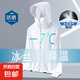 【UPF50+】冰絲防曬衣男女夏季薄款外套戶外防紫外線防曬衫釣魚 【全臉防曬】白色 2XL -【130-145斤】左右