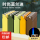經(jīng)典莫蘭迪打火機金屬殼防風(fēng)打火機可視油倉復(fù)古防風(fēng)打火機藍焰 螺旋莫蘭迪 25支