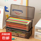 黑色透明筆盒學(xué)生文具收納盒簡約大容量 黑色2個裝【活動專享】