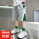 童裝男童短褲夏裝2025新款兒童五分褲男孩夏季薄款中大童運(yùn)動(dòng)帥氣 BBE-K15【灰色】 150cm