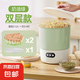 豆芽機家用全自動智能大容量|自制生豆芽花生芽發(fā)綠豆芽神器小型發(fā)芽罐桶 【高配】花生機雙層款+1層壓力盤 全自動培養(yǎng) | 四季模式