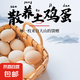 九華山土雞蛋鮮雞蛋40-50g早餐超市禮盒生鮮溏心蛋水煮蛋 10枚