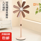 駱駝電風扇家用落地扇電扇八葉強風靜音制冷大風量學生宿舍辦公室小型立式風扇 升級強風八葉落地扇【咖色】 標配 1.3米電線