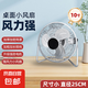 電風(fēng)扇桌面風(fēng)扇工業(yè)風(fēng)扇大風(fēng)力趴地扇臺(tái)扇工廠宿舍家用純銅電機(jī)臺(tái)地風(fēng)扇 【小尺寸桌面風(fēng)扇-強(qiáng)風(fēng)力】銀色10寸