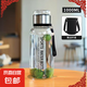 【送杯套】大容量加厚玻璃杯子便攜噸噸杯茶水分離帶杯套泡茶水杯 透明 1000ml噸噸桶 1只裝