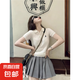 【正肩】2025新款夏季女裝Polo衫冰絲短袖T恤上衣爆款白色穿搭 白色 均碼 建議85-135斤