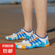 新款戶外男女沙灘鞋防滑速干游泳情侶款溯溪鞋沖浪潛水漂流親子款 白色 41（偏大一碼，腳胖寬正常拍）
