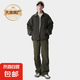 【大牌制造商】傘兵褲工裝褲夏薄款休閑褲腿長褲子 軍綠色 XL
